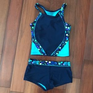 George two piece swim suit